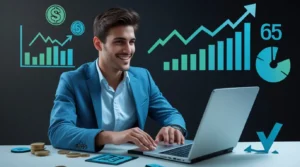 Entrepreneur réussissant avec son e-commerce en 2025 - croissance ventes et stratégie business