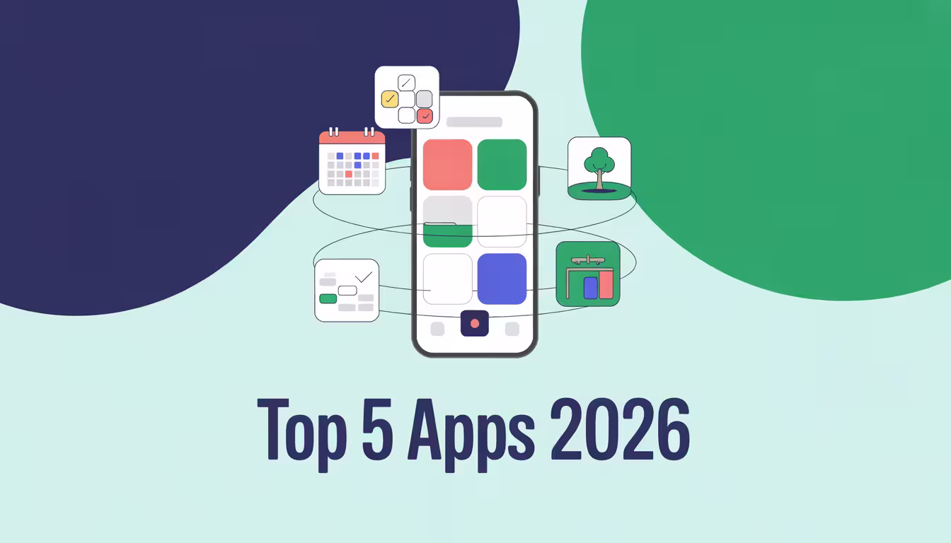 Les 5 meilleures applications gratuites pour organiser sa vie en 2026