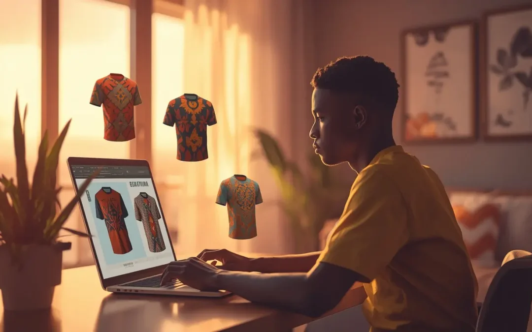 Teespring en Afrique : vends tes designs et gagne en FCFA