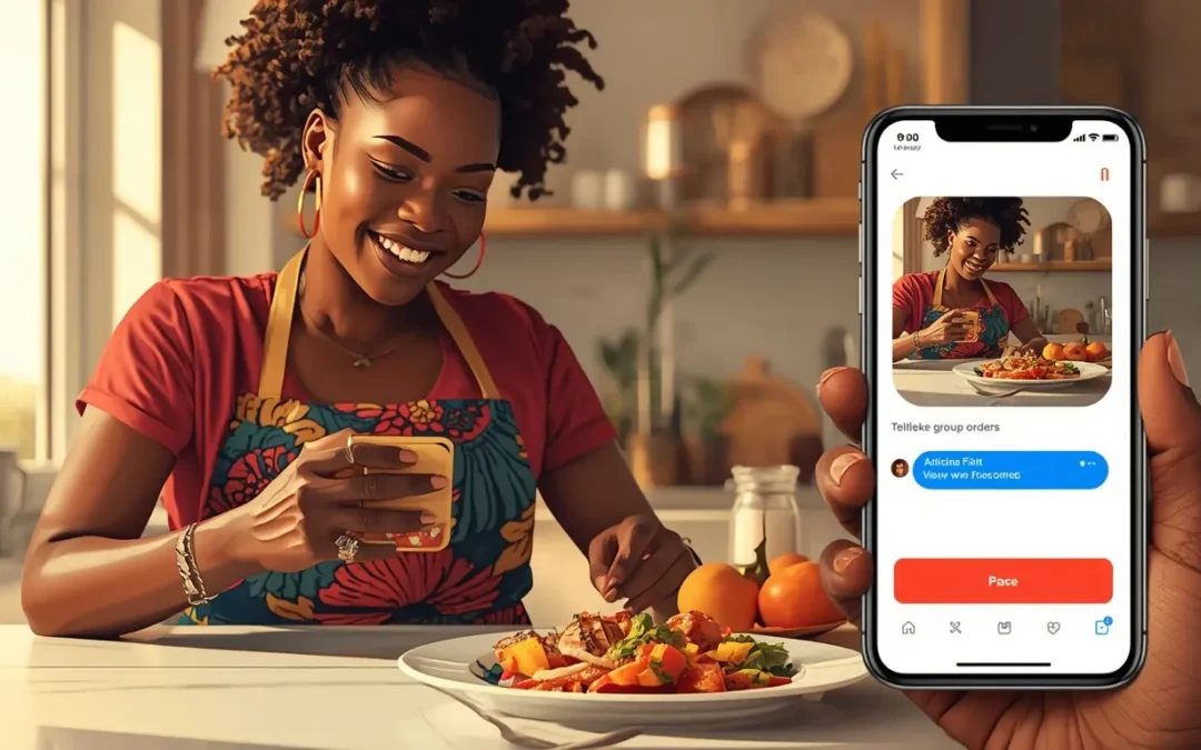 100 commandes de plats maison sur Telegram = 250 000 FCFA