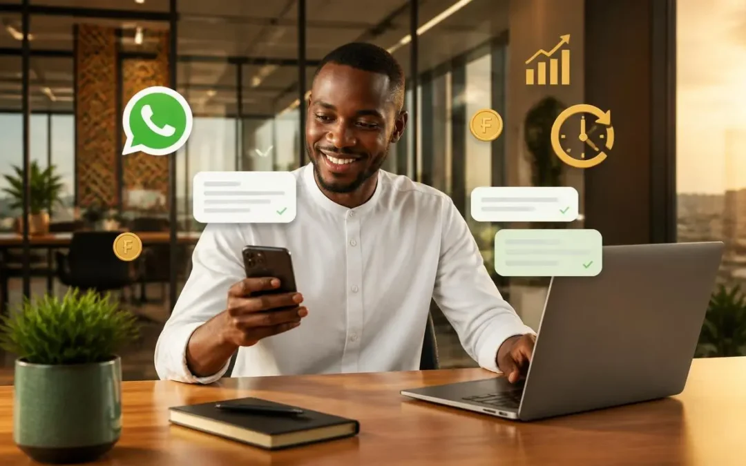 5 outils IA chat pour PME CI : -3h/jour et +150k FCFA/mois