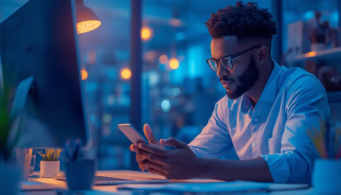système d'organisation Google Agenda Notion Trello sur smartphone Abidjan